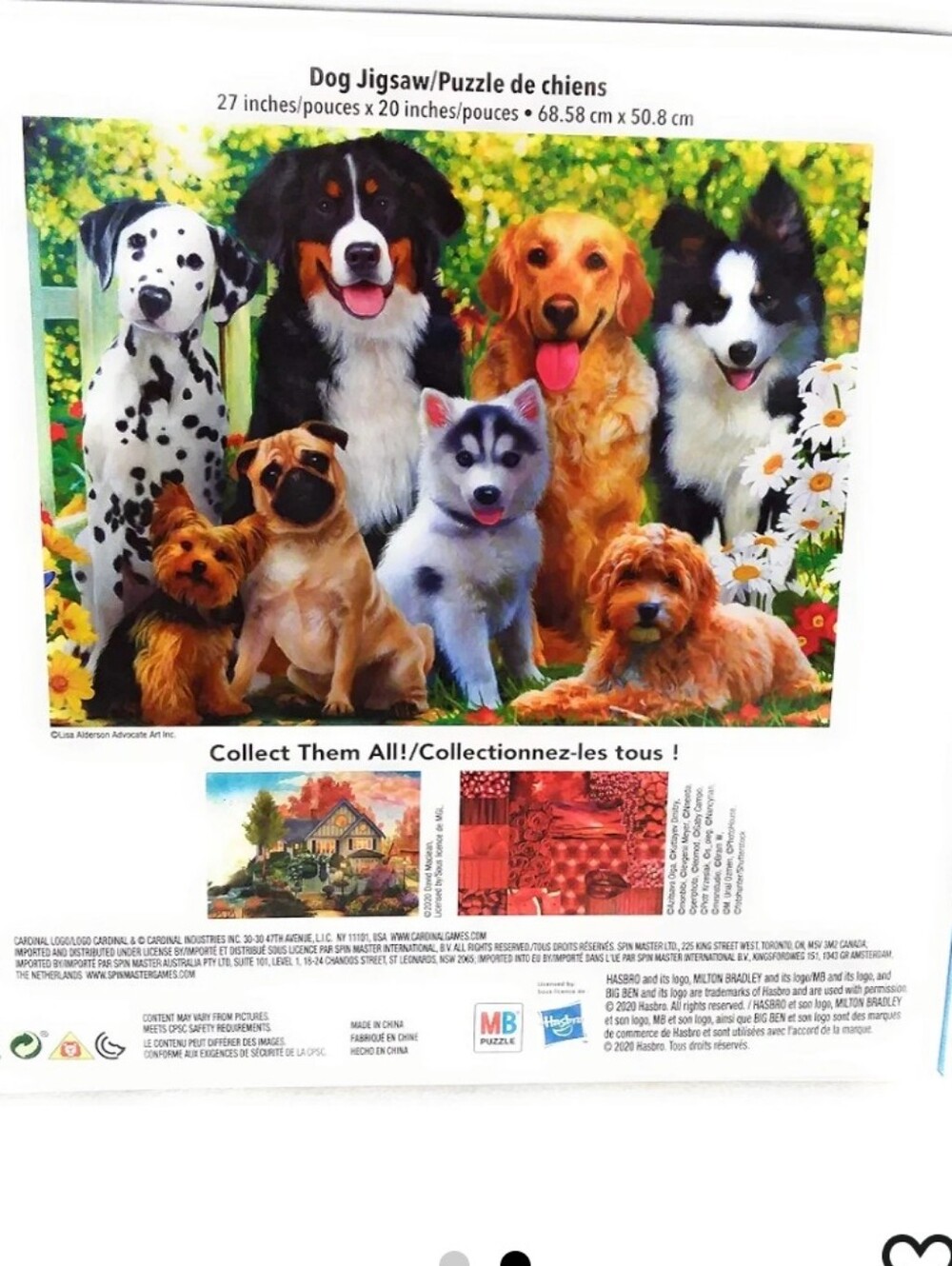 Big Ben Dog Puzzle 1000p - Picture 2 of 2